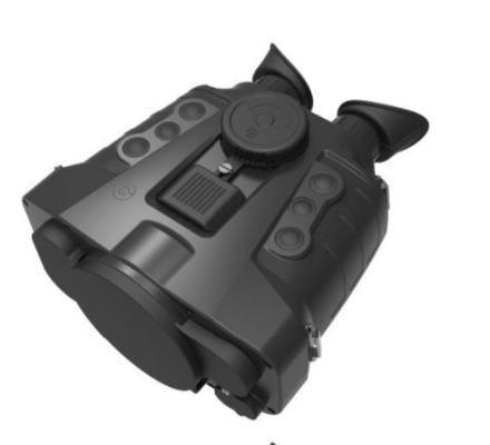 CE Handheld FC RoHS dos binóculos da imagiologia térmica da longa distância de IR521 HD