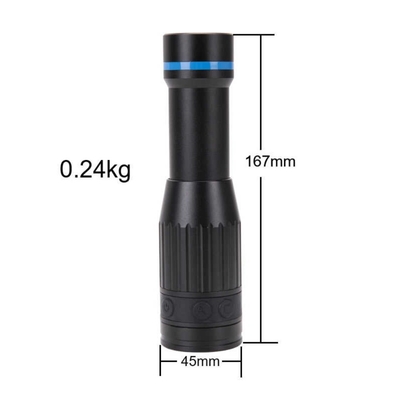 1x ao monocular térmico infravermelho da caça da longa distância do espaço 8x