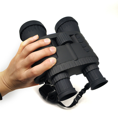 binóculos infravermelhos 4x50 da visão noturna de Digital HD do iluminador 850nm para o tiro