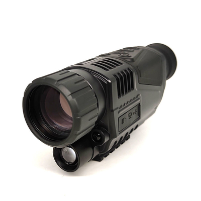 Monocular de vidro ótico da visão noturna 5x40 com CE de RoHS do Rangefinder