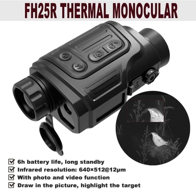 OEM do espaço do monocular da imagiologia térmica de FH25R Infiray