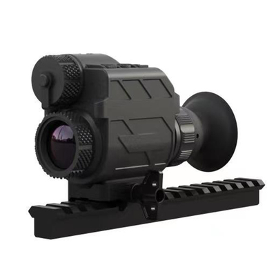 A cabeça Handheld do capacete do OEM montou o monocular térmico Wearable