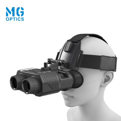 Zumbido 8X HD ótico infravermelho dos binóculos da visão noturna de Digitas do capacete NV8000 para a caça