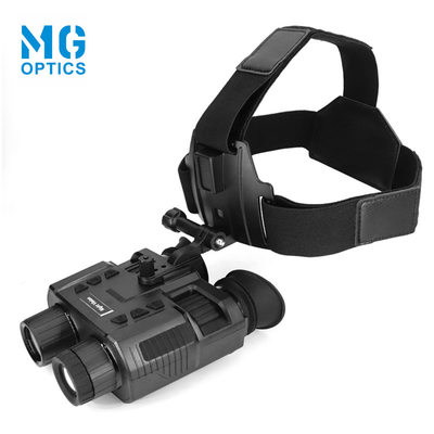 Zumbido 8X HD ótico infravermelho dos binóculos da visão noturna de Digitas do capacete NV8000 para a caça